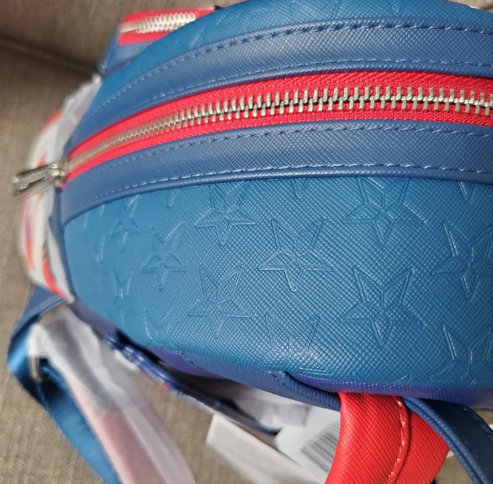 Marvel Captain America Brave New World Cosplay Mini Backpack NWT